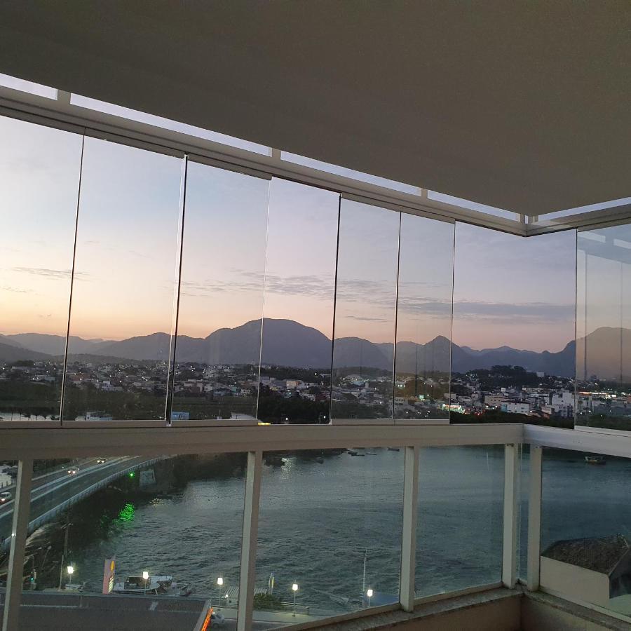 Apt Com Dois Quartos, Novo, Centro De Guarapari! Varanda Gourmet Com Vista Mar, Churrasqueira, Smart Tv, Wi-Fi 200 Mb, Lavadora De Roupas E Garagem Privativa Zewnętrze zdjęcie