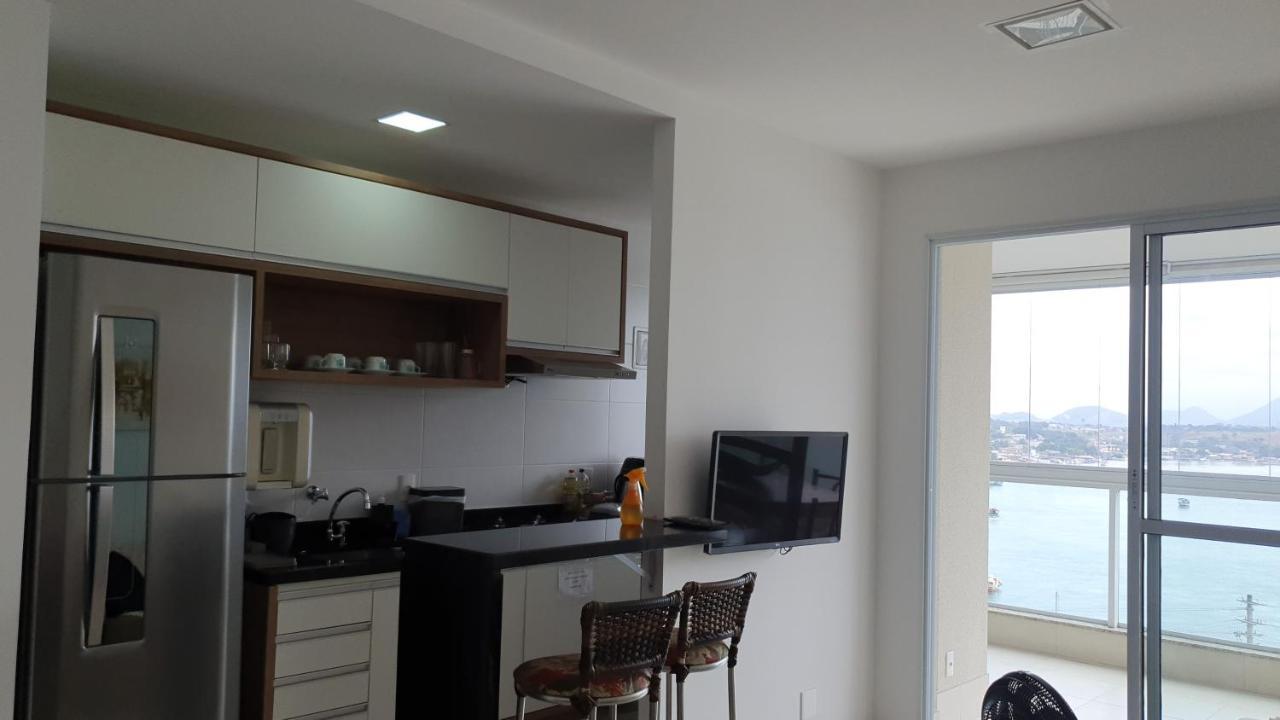 Apt Com Dois Quartos, Novo, Centro De Guarapari! Varanda Gourmet Com Vista Mar, Churrasqueira, Smart Tv, Wi-Fi 200 Mb, Lavadora De Roupas E Garagem Privativa Zewnętrze zdjęcie