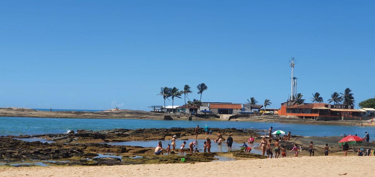 Apt Com Dois Quartos, Novo, Centro De Guarapari! Varanda Gourmet Com Vista Mar, Churrasqueira, Smart Tv, Wi-Fi 200 Mb, Lavadora De Roupas E Garagem Privativa Zewnętrze zdjęcie