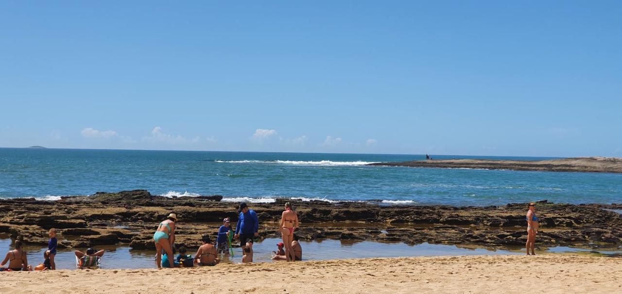 Apt Com Dois Quartos, Novo, Centro De Guarapari! Varanda Gourmet Com Vista Mar, Churrasqueira, Smart Tv, Wi-Fi 200 Mb, Lavadora De Roupas E Garagem Privativa Zewnętrze zdjęcie